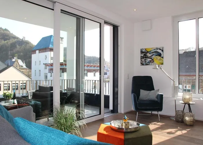 Mosel-loggia - Luxusapartment -terrass - Klimaanlage *