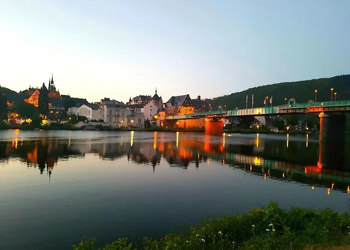 Mosel-loggia - Luxusapartment -terrass - Klimaanlage * Traben-Trarbach