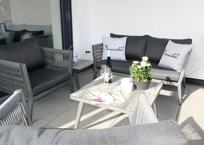 Mosel-loggia - Luxusapartment -terrass - Klimaanlage * Traben-Trarbach