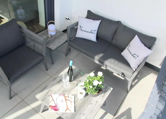 Mosel-loggia - Luxusapartment -terrass - Klimaanlage Traben-Trarbach